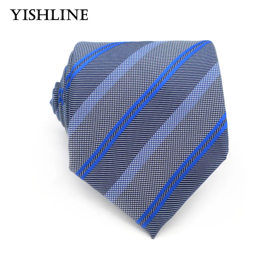 XKB 8 см Классический Шелковый мужской галстук, модные галстуки, синие галстуки, мужские галстуки с геометрическим рисунком, деловые галстуки, свадебные галстуки - Цвет: XT123