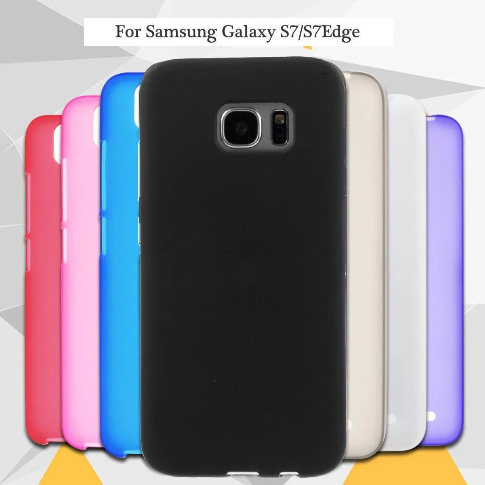 

Limelan New For Samsung Galaxy S7 S7Edge G930 G935 High Quality Flexible Black TPU Matte Silicone Gel Skin Phone Back Case Cover