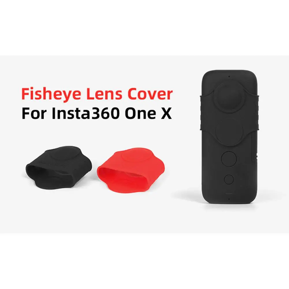 

Sunnylife for Insta360 One X Silicone Protective Case Cover Camera Lens Protector Accessories Silicone Lens Protector r25