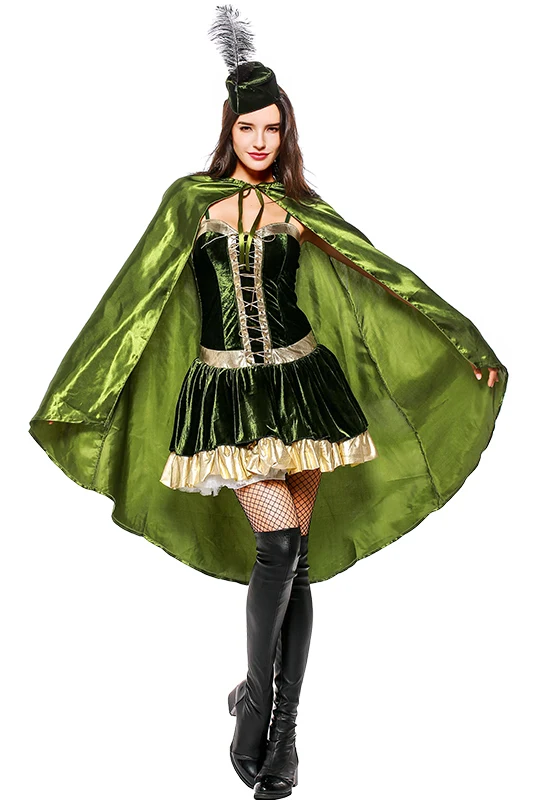 Robin Hood Costume Amore Cupido Dea Verde Foresta Heroine Cosplay Vestito Di Halloween Vestiti Cosplay Costume Costumi Anime Aliexpress