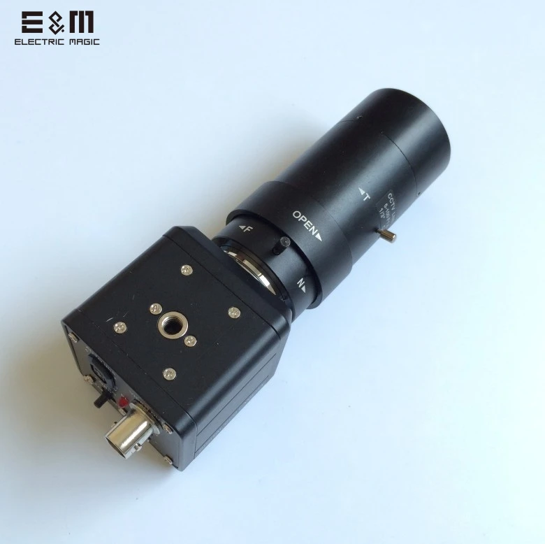 E & M 0 0001lux 1200TVLine 1/2 MCCD Prime 300 Вт камера BNC AV взгляд ночного видения прицел 1/3 F1.8 5 100 зум