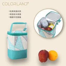 Водонепроницаемый ланч для младенцев, для пикника, сохраняющий тепло, для еды, термо, портативный, мама, Tote, Детская изоляционная бутылочка для грудного молока, Термосумка