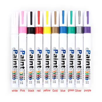 

Vehemo Rubber Pen Car Tyre Tire Permanent Pratical Mark Marker Tread for Paint Waterproof Tool