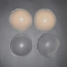 Прозрачный/кожаный силиконовый усилитель груди вставки платье купальник бикини пуш-ап бюстгальтер Вставка силиконовые накладки на соски