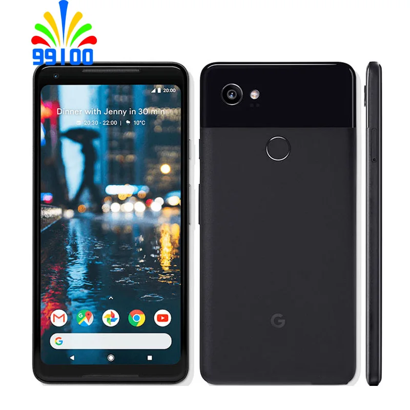 

Unlocked Original Google Pixel 2XL Cell phone 6.0" P-OLED Screen Qualcomm835 4GB RAM 64GB/128GB refurbished phone