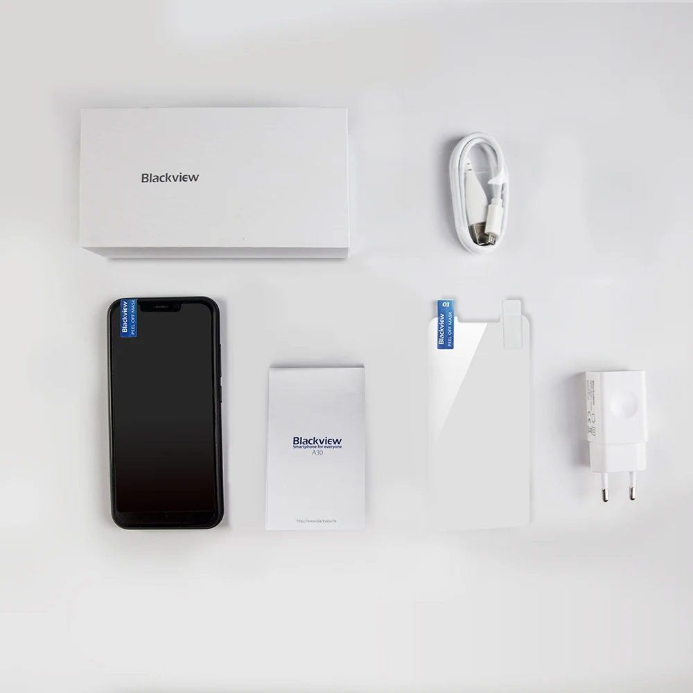 Blackview оригинальный A30 2 ГБ + 16 19:9 &quotсмартфон 5 полный экран MTK6580A четырехъядерный
