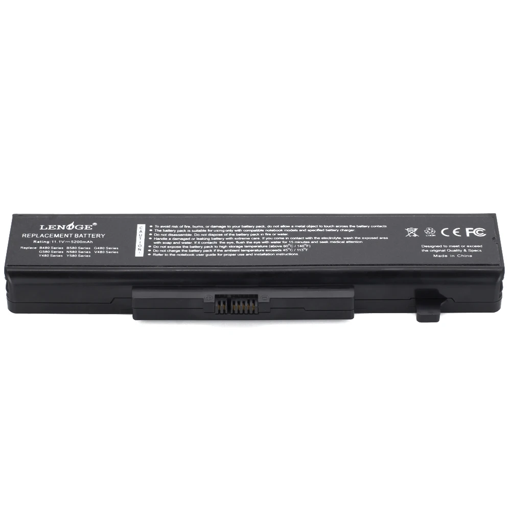 YHR Замена Батарея для lenovo Idea pad Y480 Y485 B480 M490 N585 P580 6 ячеек/5200 мАч HK04|lenovo y480 battery|battery