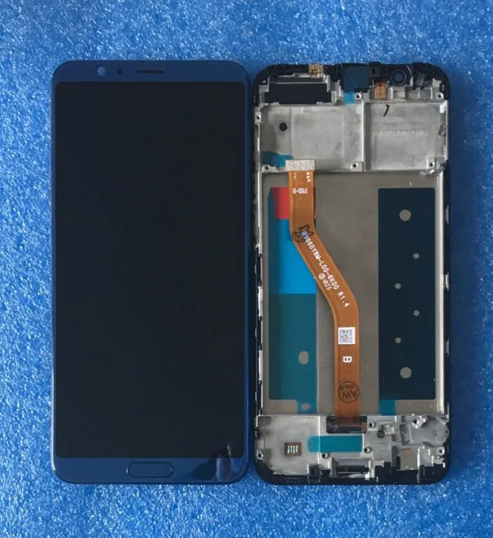 

For Huawei Honor V10 Honor View 10 BKL-AL20 Axisinternational LCD screen Display+Touch Digitizer frame+proximity+fingerprint