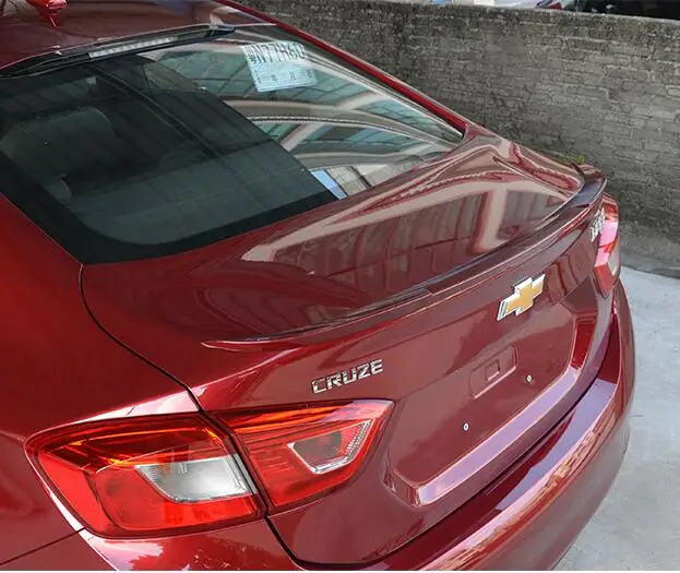 Jioyng краски заднего крыла багажник спойлер для 17 18 Chevrolet Cruze 2017 2018 (6 Цвета) по EMS |