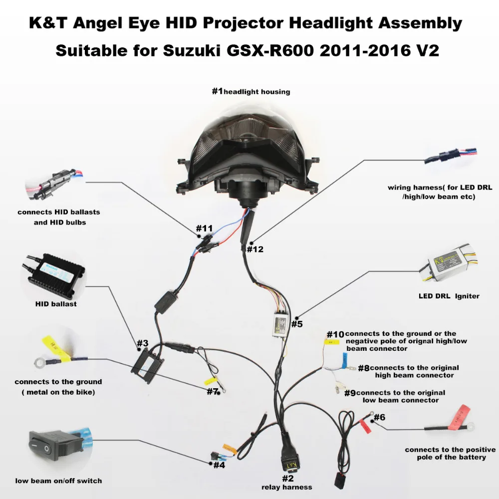 Gsxr 2011 600 Wire Diagram Switch Diagram \u2022 Wiring Schematics Yamaha 600 2011 Wiring Diagram