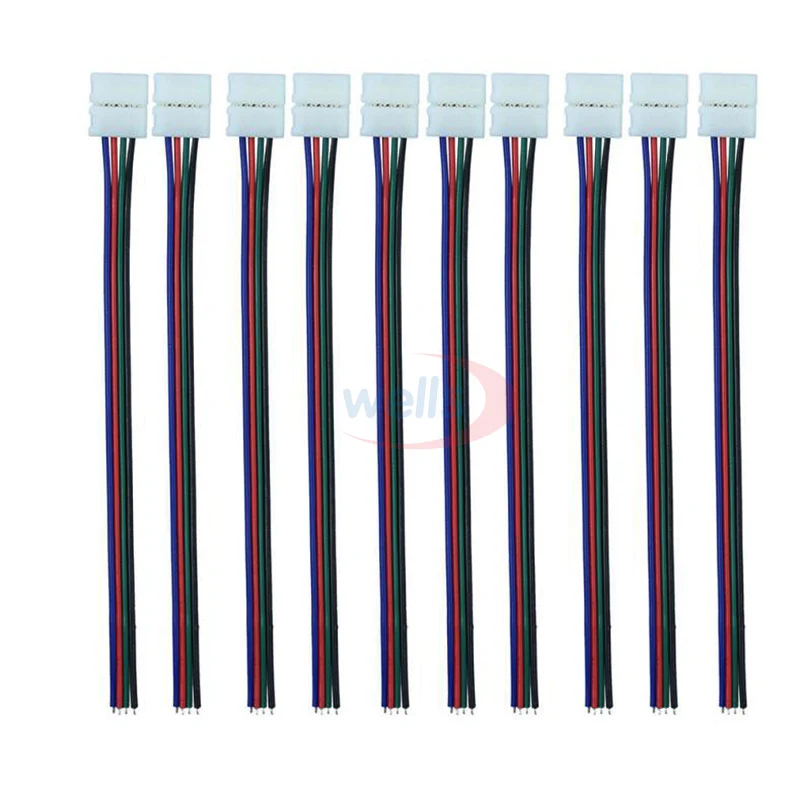 5 шт 8 мм/10 мм 2pin10 3Pin 4Pin красный/зеленый/синий 12 5Pin одна осветительная головка Connecto