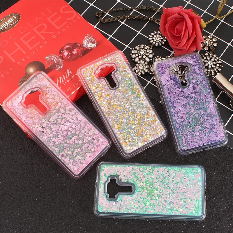 

For Asus Zenfone 3 Max ZC553KL case silicone TPU Dynamic Liquid Glitter Sand Quicksand For Asus Zenfone 3 Max ZC553KL 5.5 inch