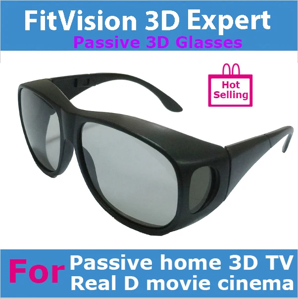 FitVision Passive Real D Circular polarized 3d glasses for Passive home