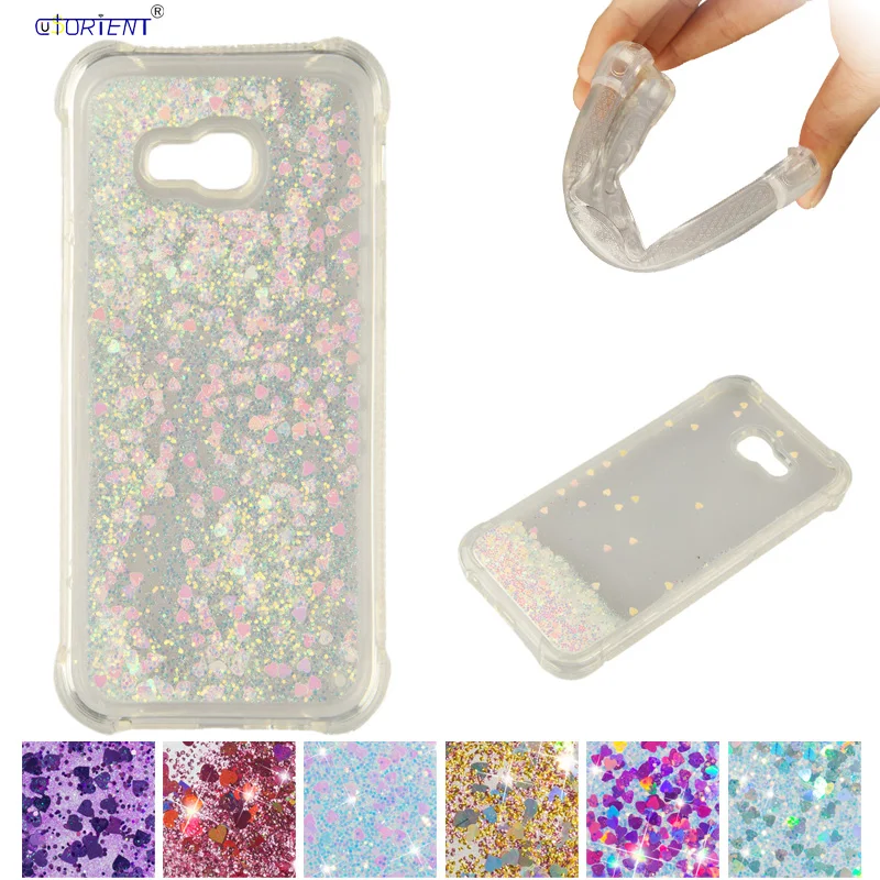 

For Samsung Galaxy A57 A5 2017 A520 Case Silicone TPU Phone Cover SM-A520F SM-A520F/DS SM A520F DS Dynamic Liquid Quicksand Case