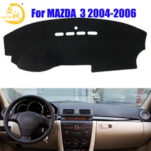 Easysee коврик на приборную панель dashmatt Dash коврик солнцезащитный тент приборная панель покрытие ковер для MAZDA 3 2004-2006 пыленепроницаемый
