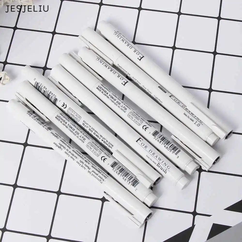 

Sketch Liner/Brush 0.03mm/0.05mm/0.1mm/0.3/0.5/0.8/1.0mm Water Resistant Gundam Drawing Pen Design/Comic Painting Supplies