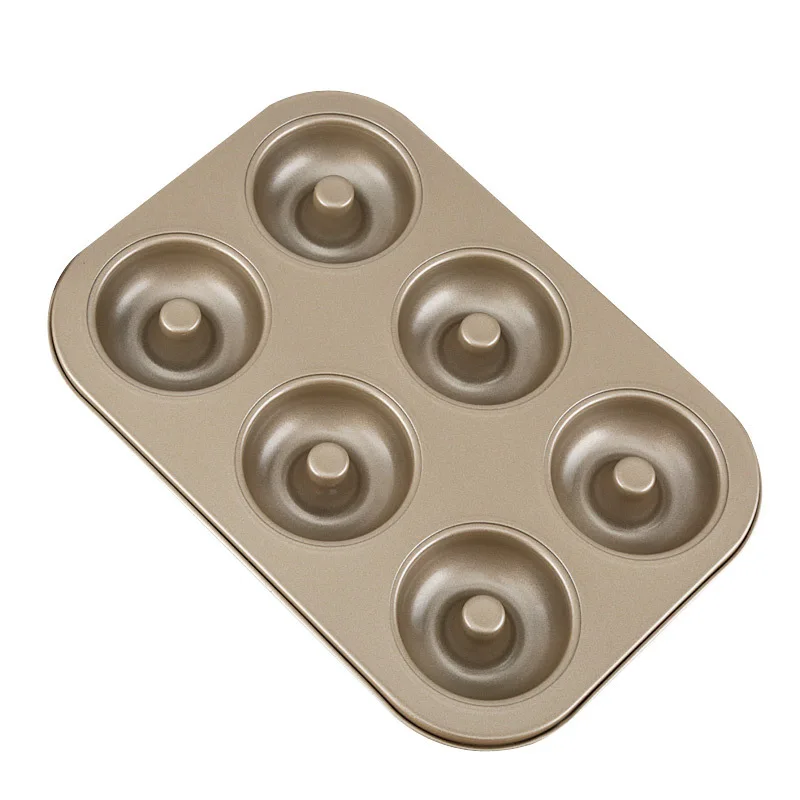 1 x Nonstick Wilton 6 Cavity Doughnut Donut Baking Cake Dessert Pan Tin Mold Maker