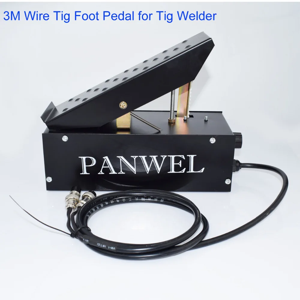 Remote Control TIG Foot Pedal 2Pin 3Pin Switch With 3M Wire For AC DC