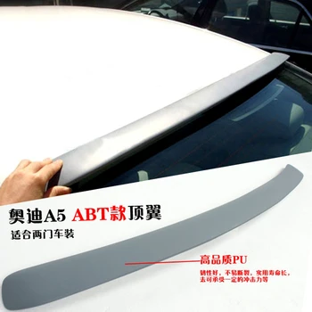 

MONTFORD Car Accessories For Audi A5 Coupe 2Door 2008-2016 Auto Part ABS Plastic Unpainted Primer Rear Trunk Boot Wing Spoiler