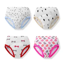 Г., Лидер продаж, летнее нижнее белье для малышей Детские хлопковые дышащие штаны для обучения Короткие штаны с рисунком хлеба для новорожденных девочек и мальчиков, H1