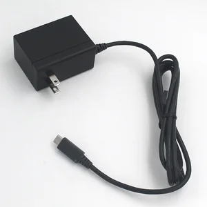 Image 4 - Fuente de alimentación Original para consola Nintendo Switch NS, cargador de pared para viajes en casa, carga AC, USB tipo C