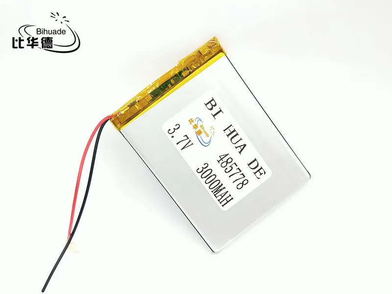3 7 V 3000mAh 485778 литий-полимерный аккумулятор MP3 MP4 навигационные инструменты