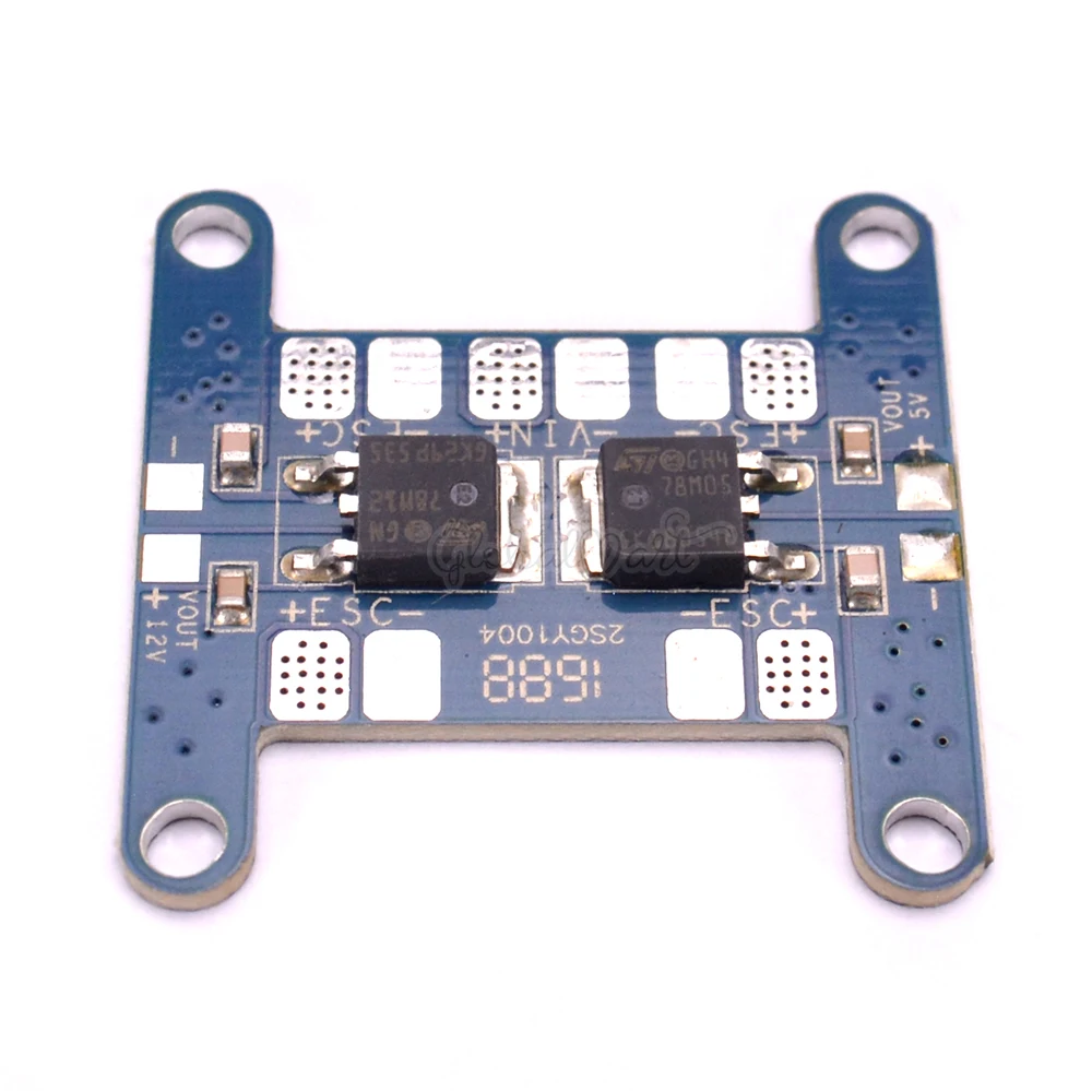 Новый блок питания и распределительная плата BEC 5 в 12 В PDB поддержка 3 4S Lipo для FPV