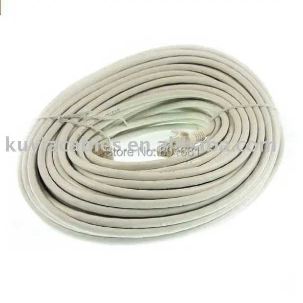 

KUYiA Free Shipping+RJ45 CAT5 CAT5E ETHERNET LAN NETWORK CABLE+15Meters (blue,beige or grey color optional)