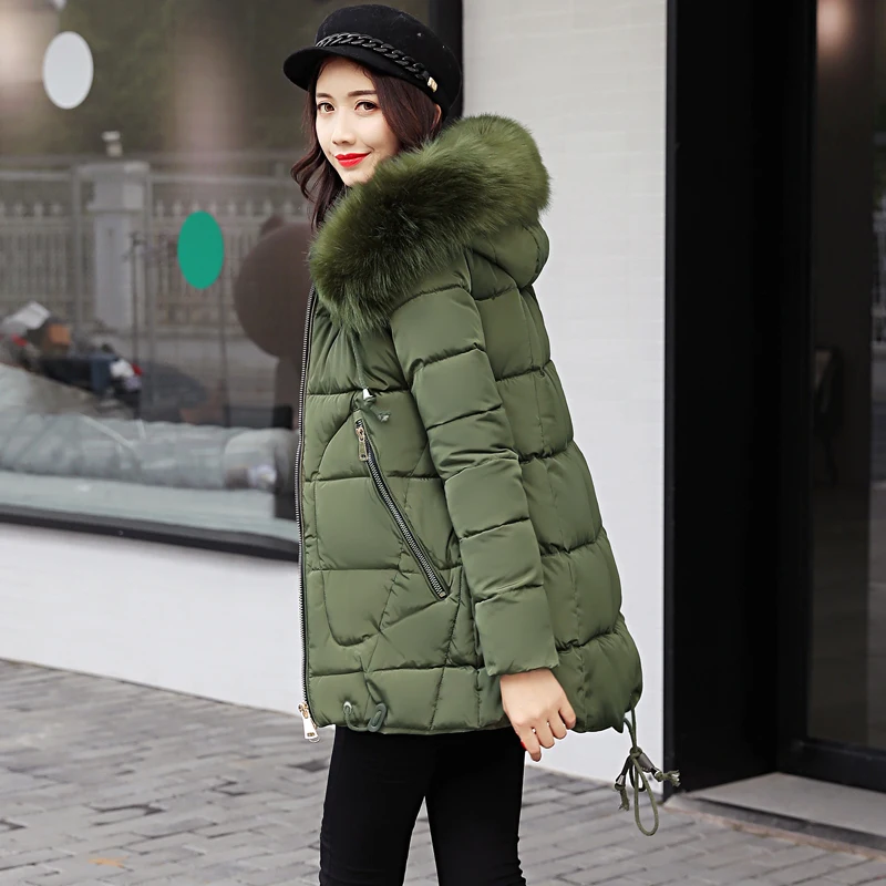 Hndjxxxy, chaqueta de invierno 2018, abrigos largos de Invierno para mujer, parkas para mujer, de acolchado, prendas de vestir, abrigo cálido, chaquetas de para mujer - AliExpress Ropa de mujer