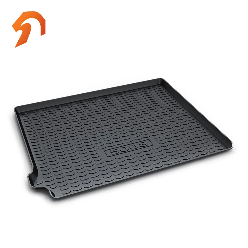 Резиновые коврики для заднего багажника напольные Peugeot 5008 2016 2017|cargo liner|floor mattrunk tray