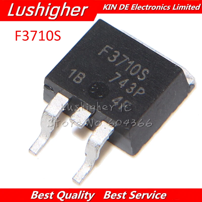 10 шт. IRF3710S 3710S TO-263 F3710S TO263 IRF3710 MOSFET N-CH 100V 57A D2PAK | Электронные компоненты и
