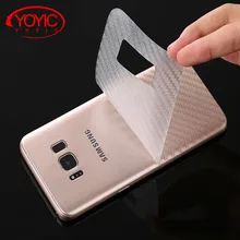 Carbon Fiber 3D Soft Film For Samsung Galaxy S8 S8 Plus Clear Scratch-protection Back Film For Samsung Note 8 Screen Protector