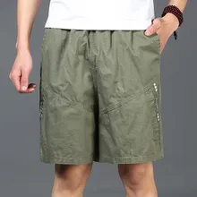 vete мужские ts мужские шорты calcao повседневные хлопковые карманы Твердые на открытом воздухе рабочие брюки Брюки Карго короткие брюки masculino одежда
