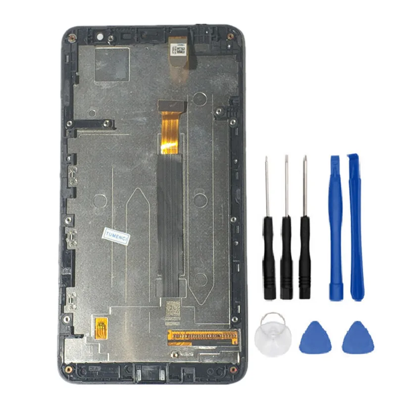 100% Tested LCD Display For Nokia Lumia 1320 Touch Screen Glass Panel Digitizer Assembly+Frame+Tools | Мобильные телефоны и