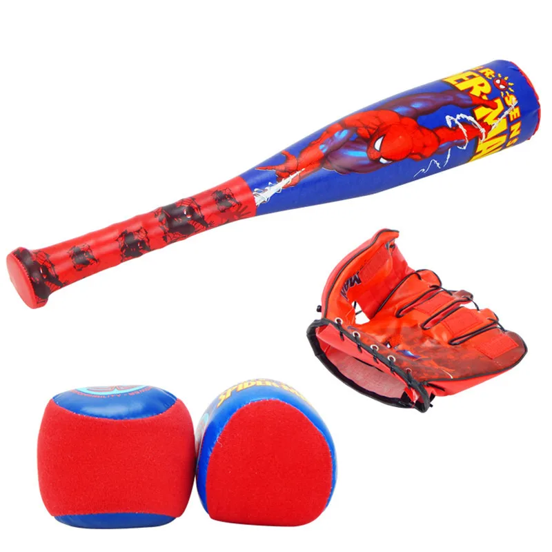 Niños de los niños de Béisbol conjunto con bate de béisbol suave