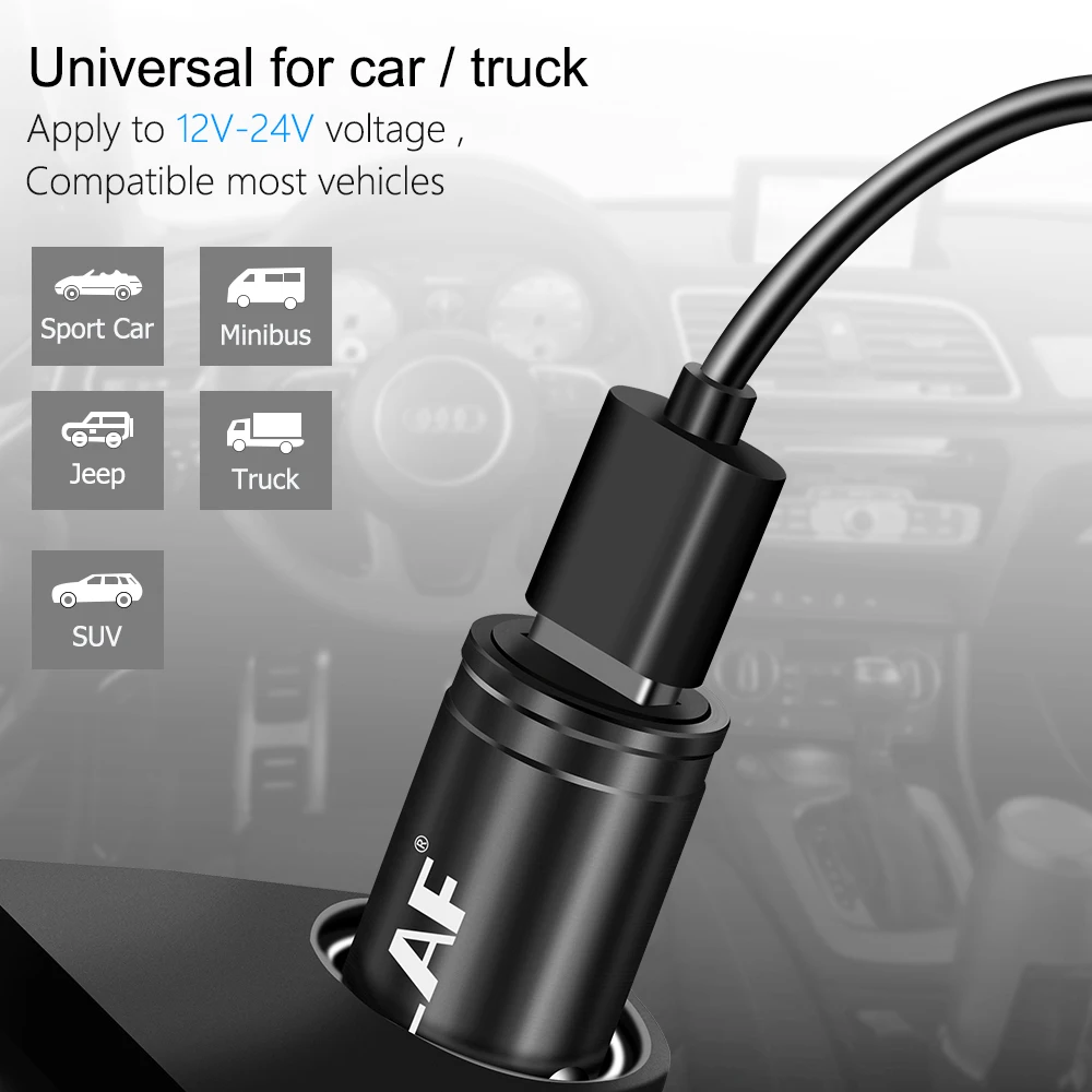 OLAF Quick Charge 3.0 Car Charger For iPhone X 5V 3A GPS Auto Tablets Charger Travel Adapter For Samsung Mobile Phone Chargers (1)