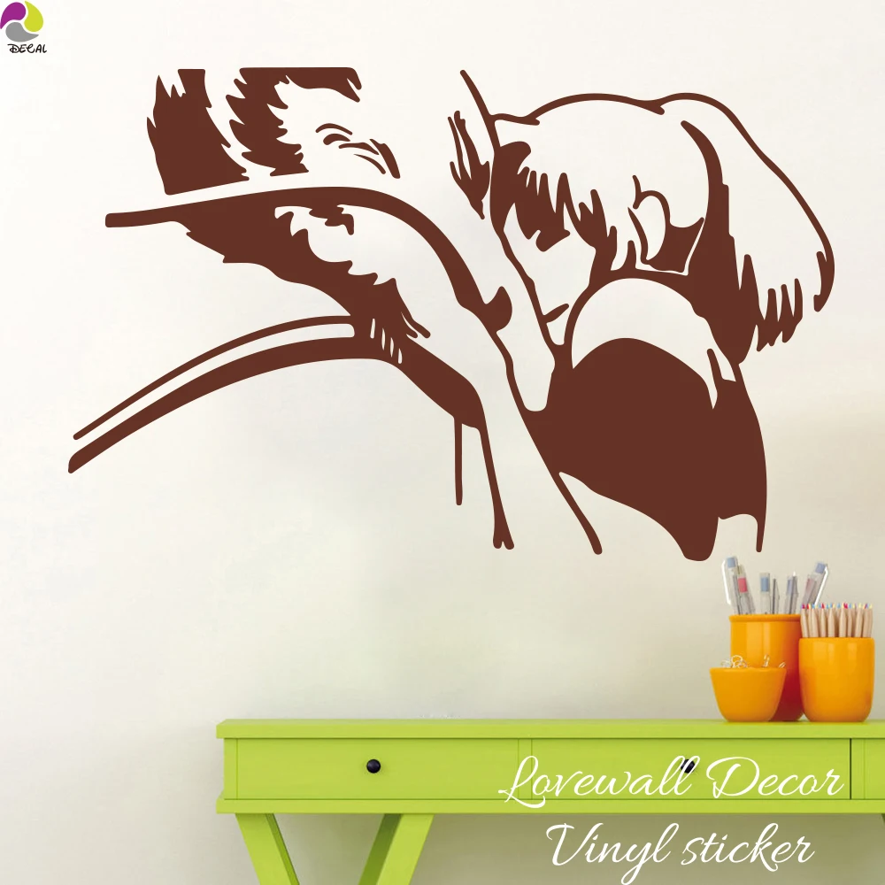 Cartoon Spirited Away Chihiro & Haku Wall Sticker Kids Room Cute Dragon Girl Love Wall Decal Living Room Vinyl Home  Decor Art (2)