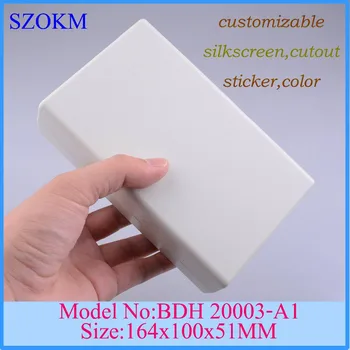 

2 pcs/lot 164x100x51mm abs plastic enclosure case diy junction box terminal plastic electronic case small enclosure