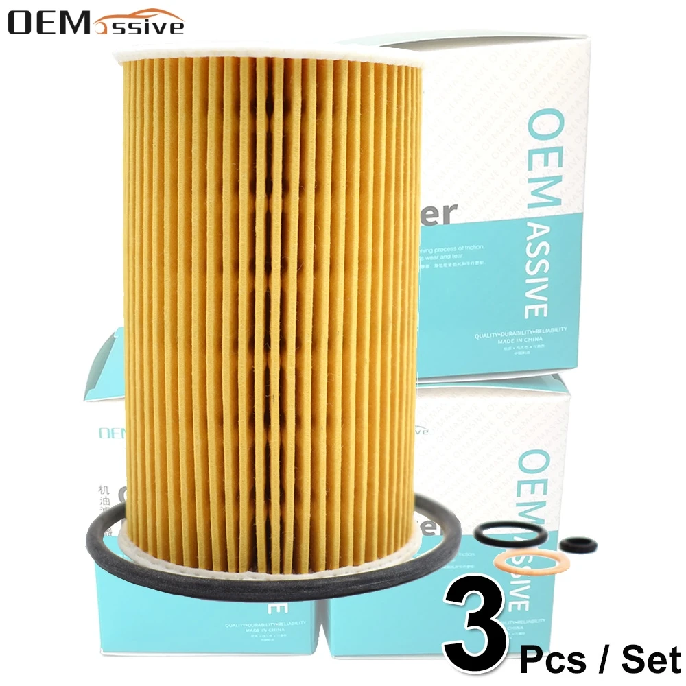 

Set Of 3, Oil Filter 11421432097 For BMW E34 518i 1.8L / Z3 1.9i 1996 1997 1998 1999 2000 2001 2002 1.9L / Z3 1.8i 1995-98 1.8L