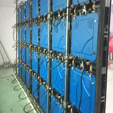 Открытый небольшой шаг светодиодный дисплей P3 открытый светодиодный экран. P3 576*576*80 мм открытый этап HD светодиодный дисплей