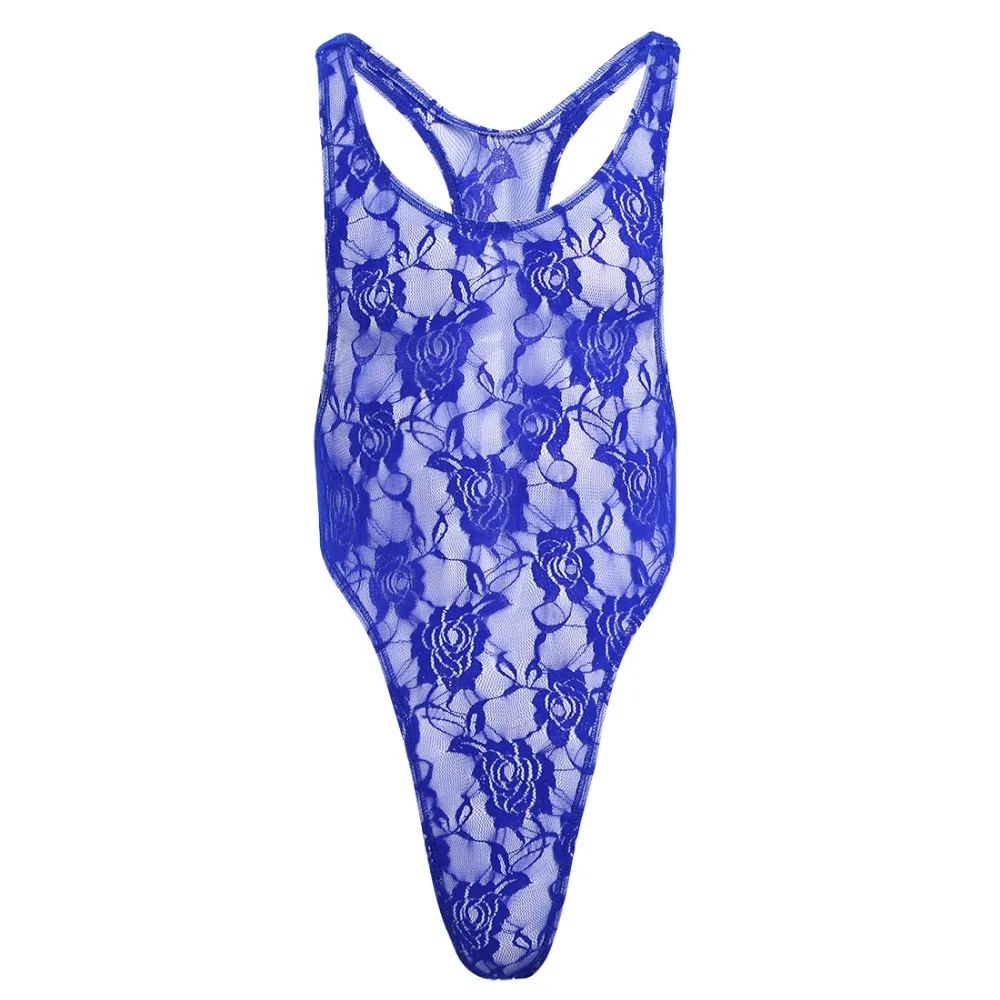 Cosplay&ware Mens One Piece Lingerie Floral Lace Mankini Bodysuit Catsuit Sissy Pouch Body Suit Jumpsuit Nightwear Sleepwear -Zentai shop online HTB107KIg8jTBKNjSZFwq6AG4XXaG.jpg