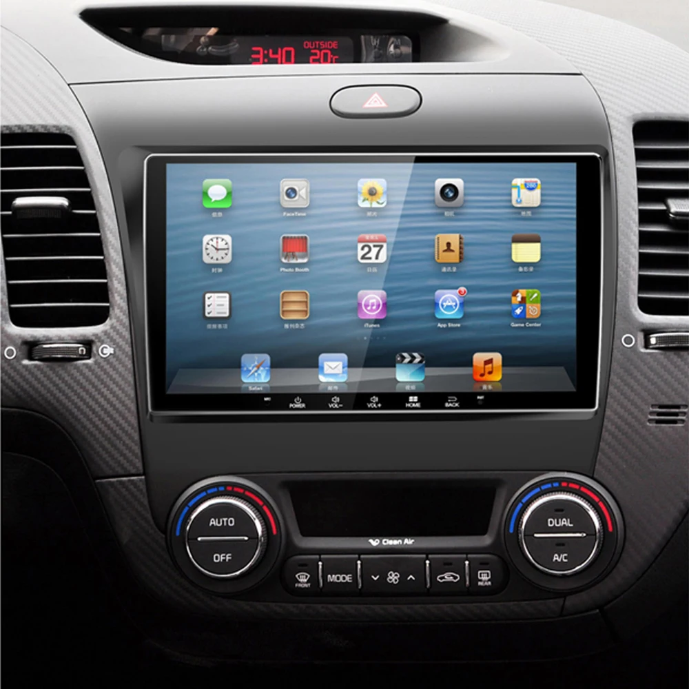 Sale Android 7.1 Car Player For KIA K3 / Forte / Cerato 2012-2018 HD Screen Auto GPS Navigation BT Radio TV Audio Video Music Stereo 3