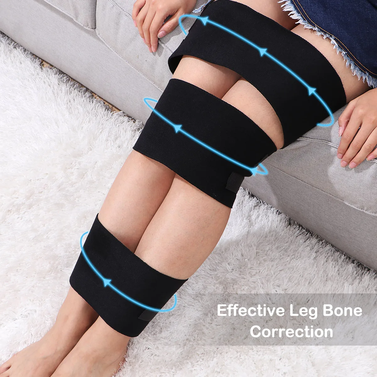 Корректор осанки 3 шт./компл. O/X Legs корректирующие скобки бандаж для ног