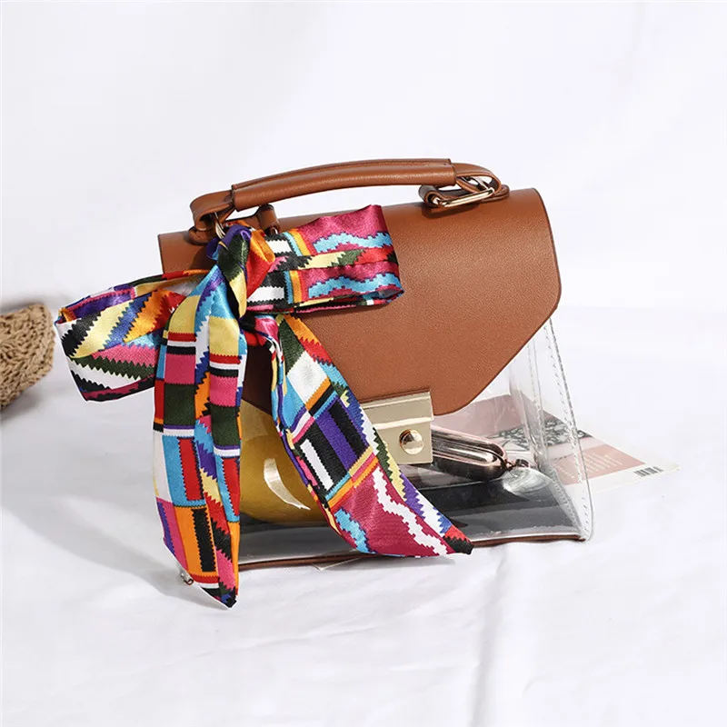 

Jelly Scarf Retro Shoulder Bag Crossbody Bag for Women 2019 Messenger Bags handbag women's bag bolsa feminina sac a main 40AP01