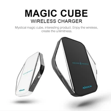 Nillkin Magic Qi Беспроводной Зарядное устройство для iPhone X 8 плюс зарядного устройства Беспроводной зарядное устройство для Samsung Galaxy S8 S8 плюс S7