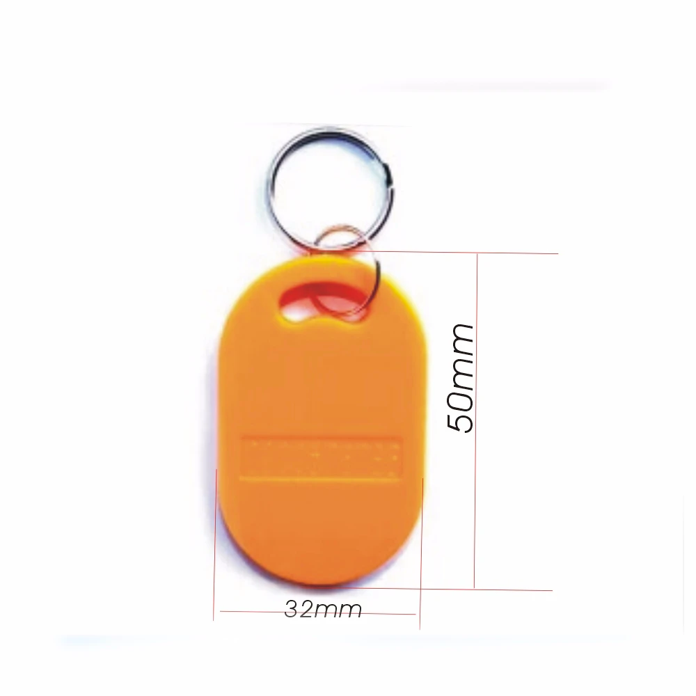 50 шт./лот RFID 125 кГц тег TK4100 EM4100 близость брелоков метки карта для контроля доступа