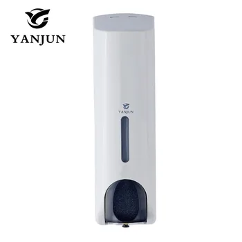 

Yanjun 350ml Single Liquid Soap Dispenser Wall Mount Lavatory Bath Shower Accessories White YJ-2532