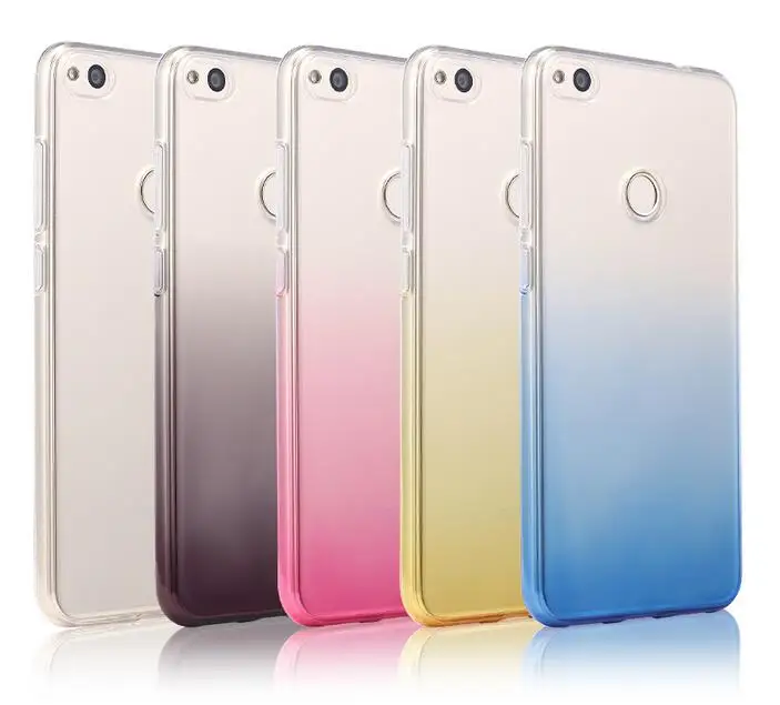 

For Nokia 6 2017 Fashion Soft TPU Gradient Color Back Cover Case For Nokia 5 Global Dual TA-1024 TA-1044 TA-1053 Nokia 8 Case