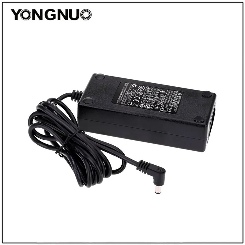 Светодиодная лампа для видеосъемки YONGNUO переключатель адаптер переменного тока 12V 5A для Светодиодная лампа для видеосъемки Yongnuo светодиодный видео светильник для YN300III YN216 YN300Air YN160III YN360 YN600RGB YN308 YN600Air