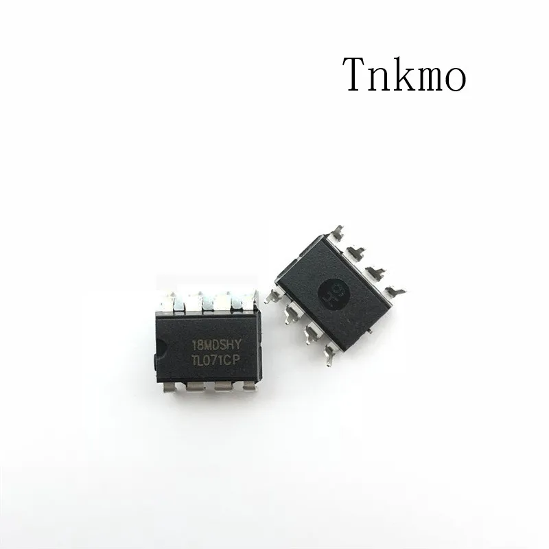20-Pack TL071 Low Noise JFET Op-Amp IC Chips (DIP-8 Package)